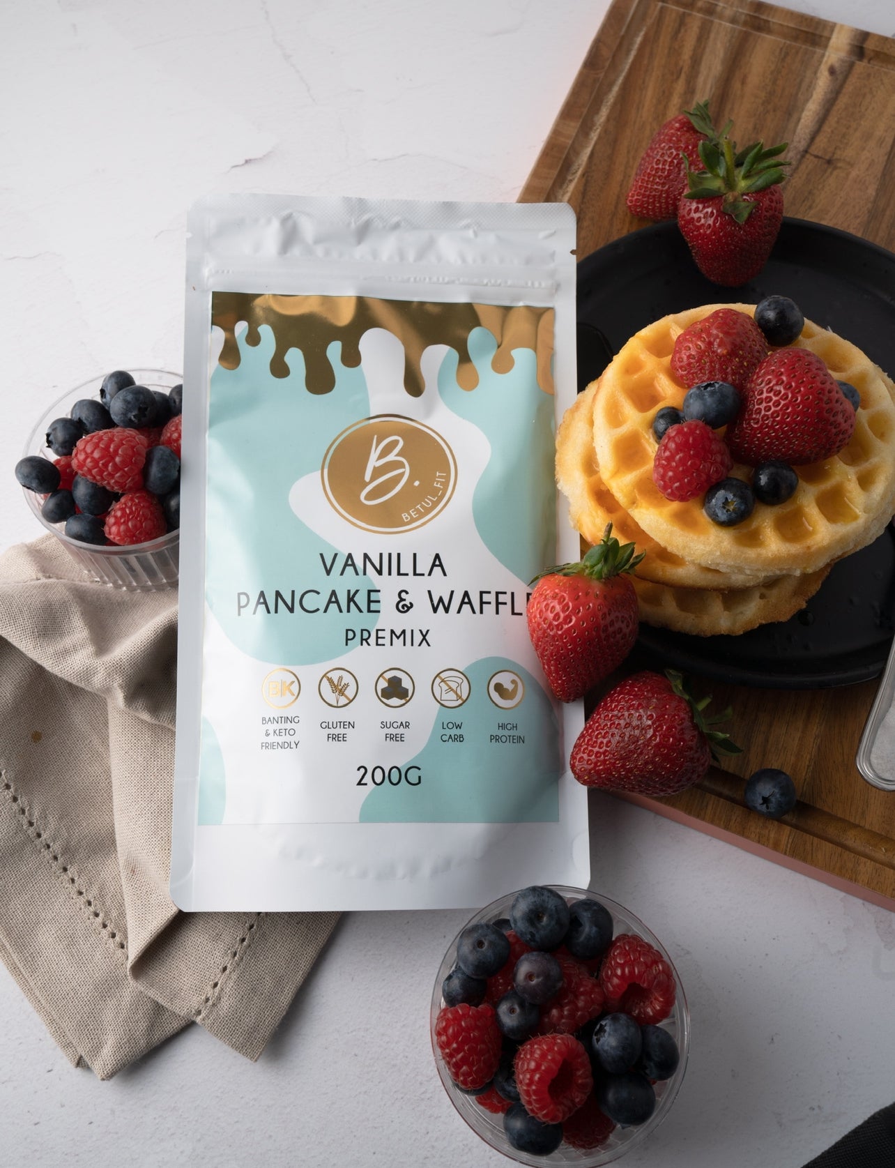 Vanilla Pancake & Waffle Premix