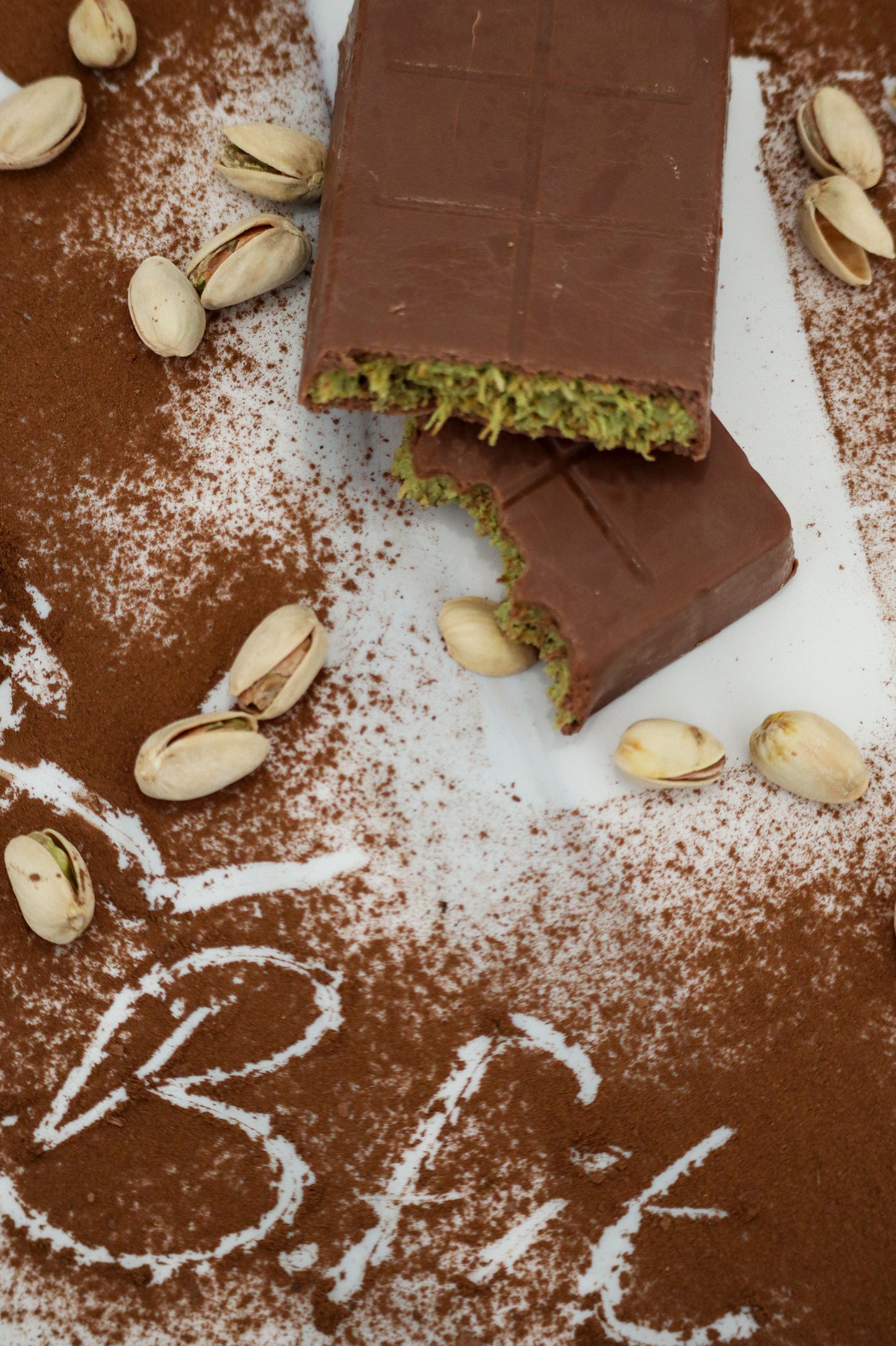 Premium Pistachio & Knafeh Chocolate Thick Base