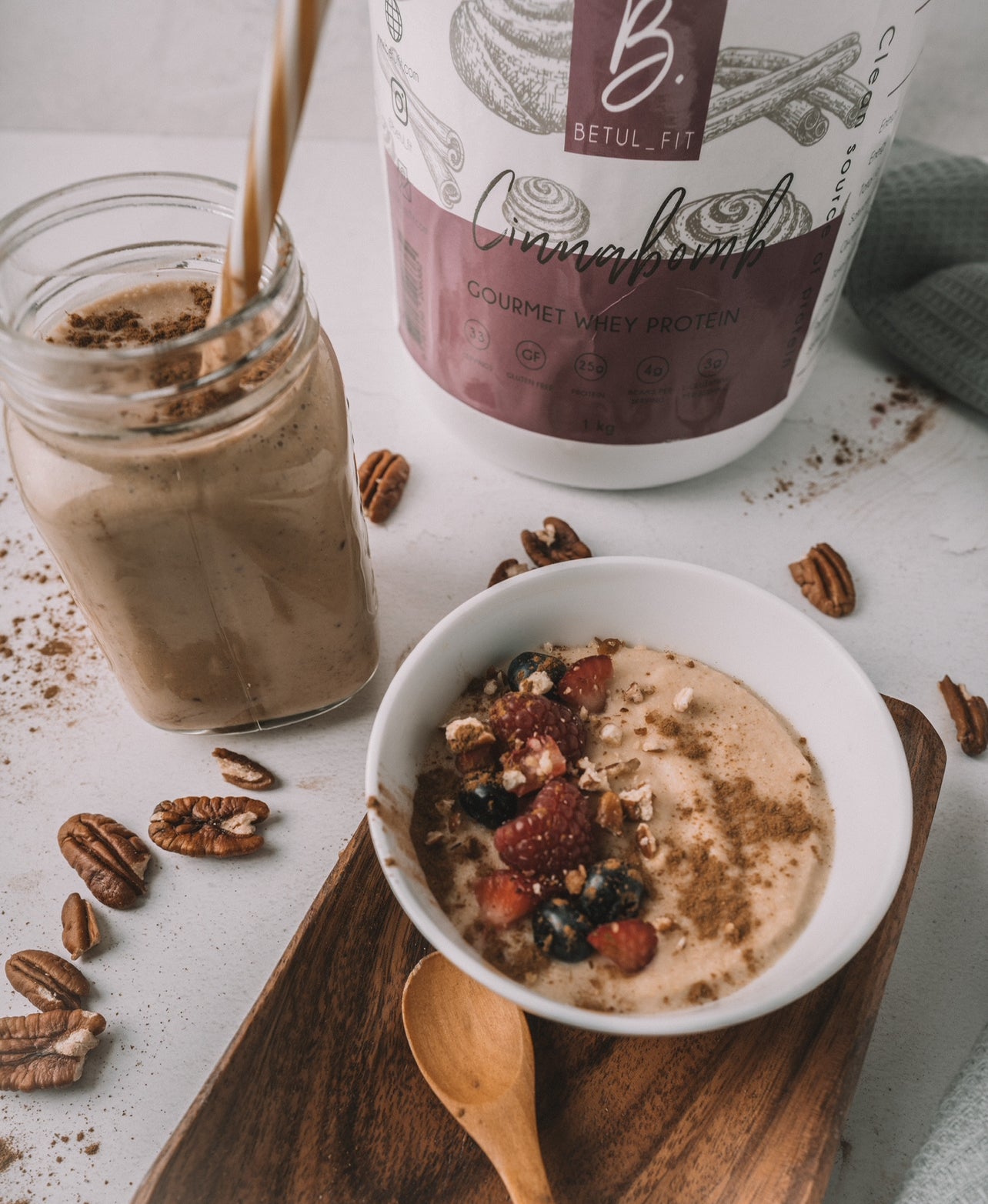 1kg Cinnabomb Vegan protein