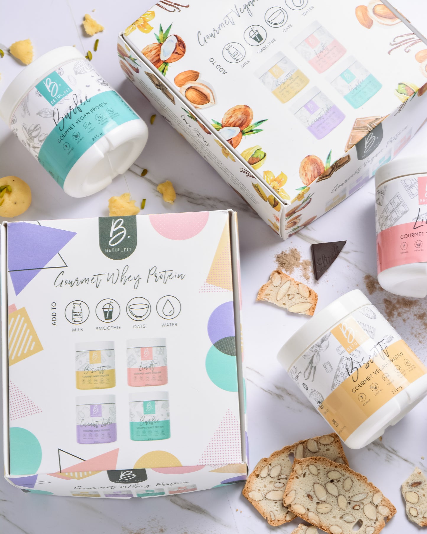 Gourmet Whey Protein Box 1