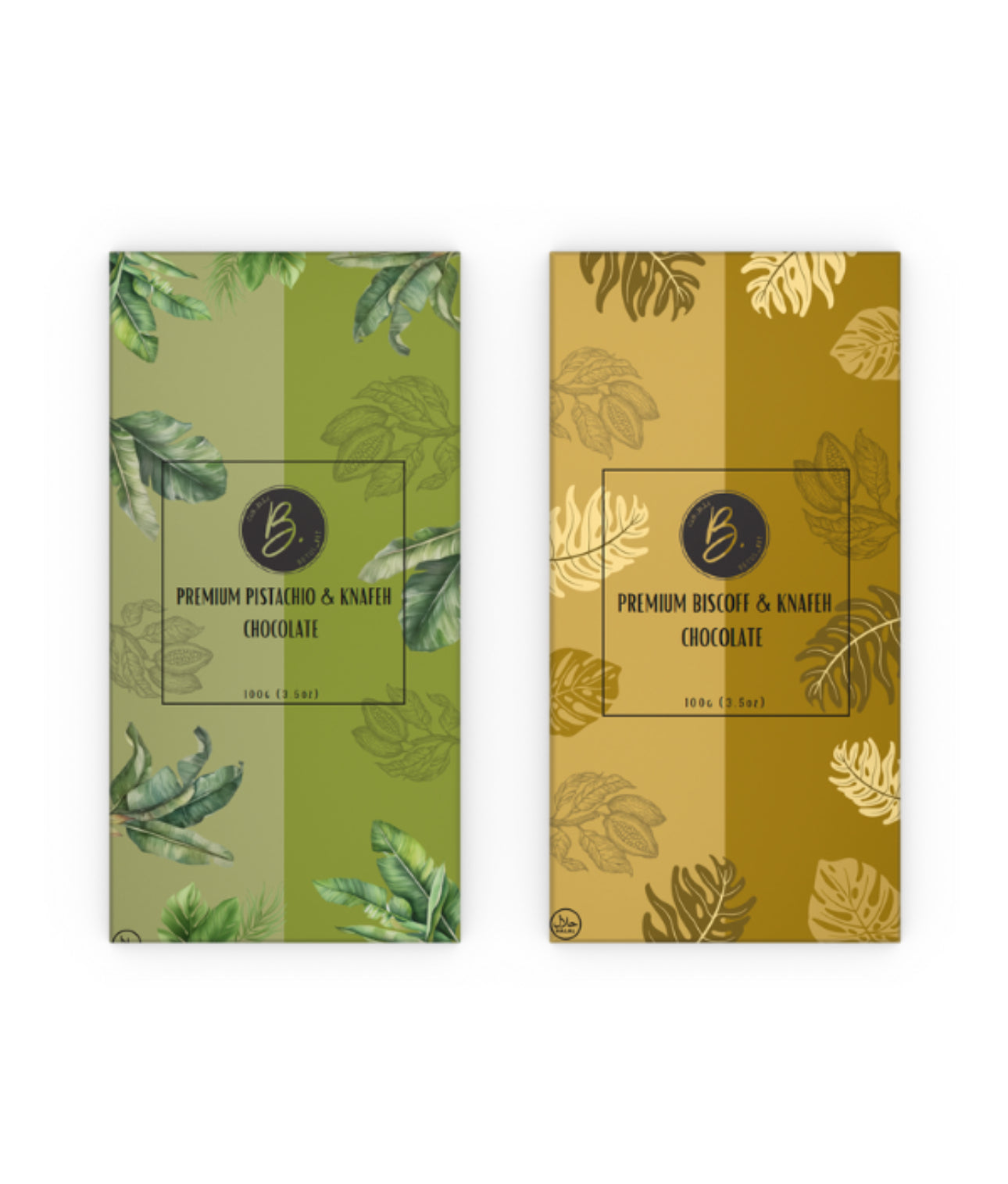 Premium Lotus Biscoff & Knafeh Chocolate Thick Base