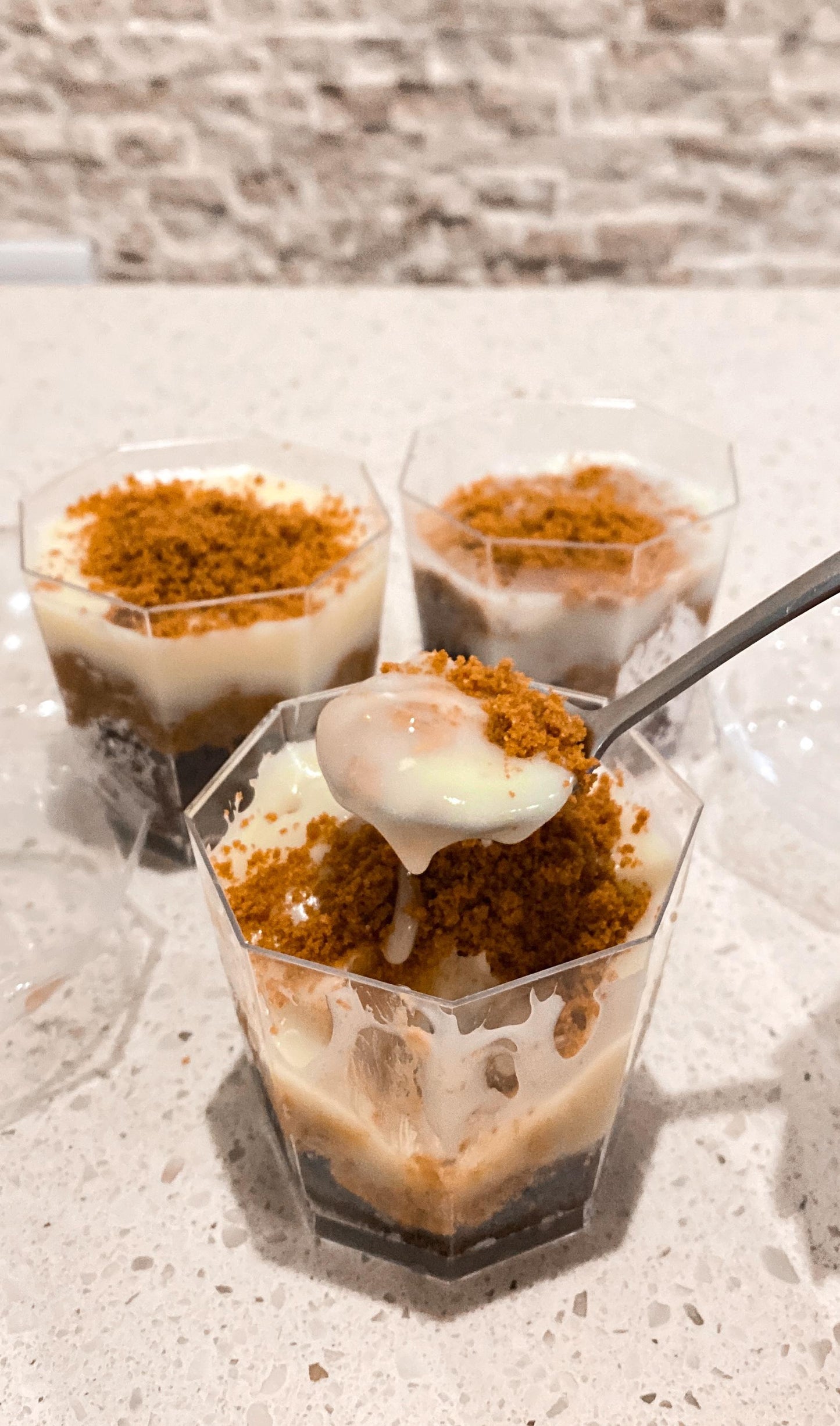 Lotus & Knafeh Chocolate Cake