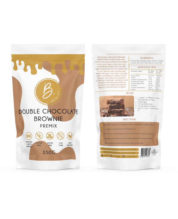 Double Chocolate Brownie Premix