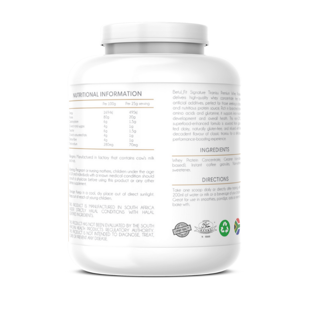 1KG Tiramisu Whey Protein
