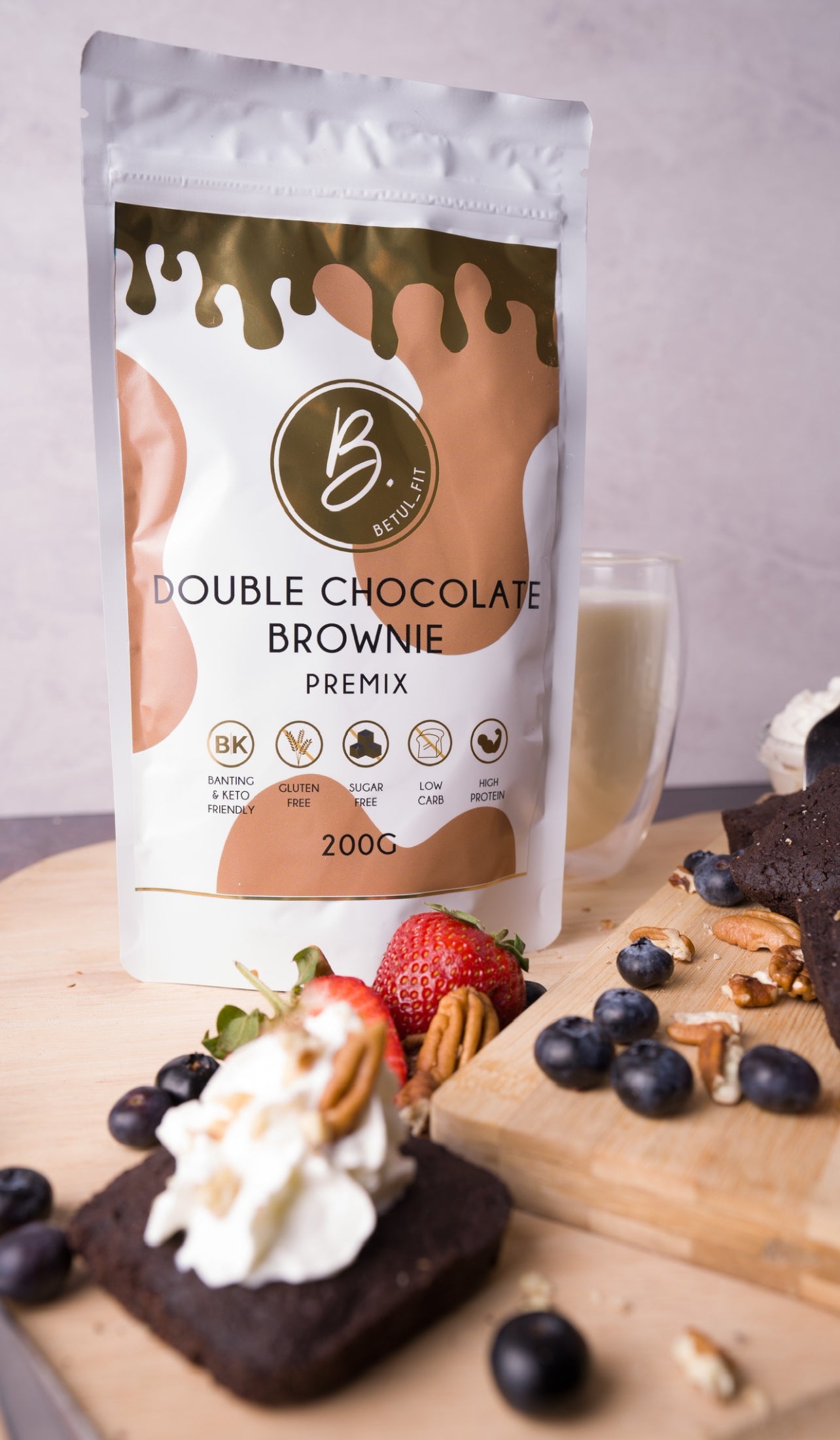 Double Chocolate Brownie Premix