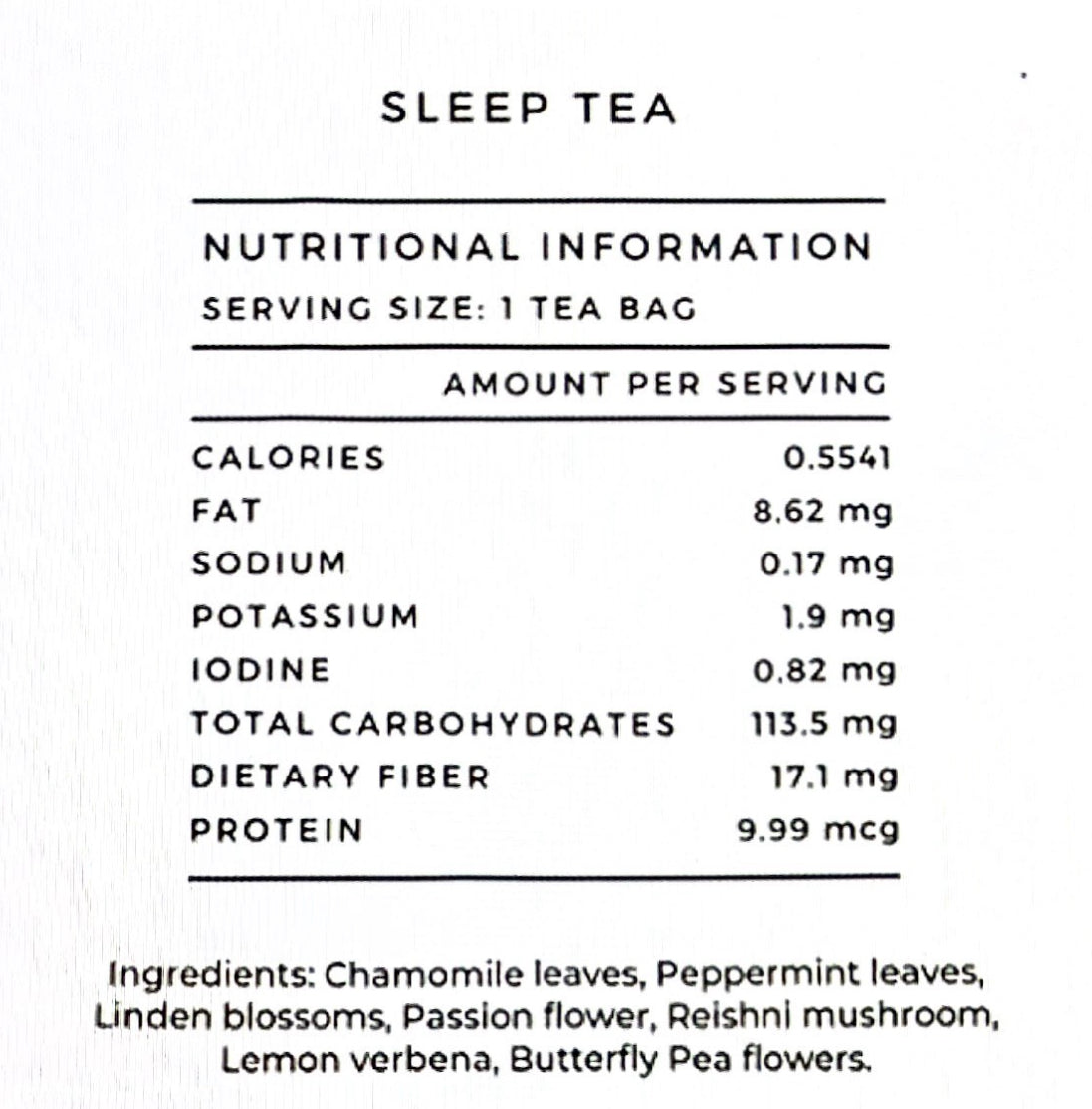 5 x Sleep Tea