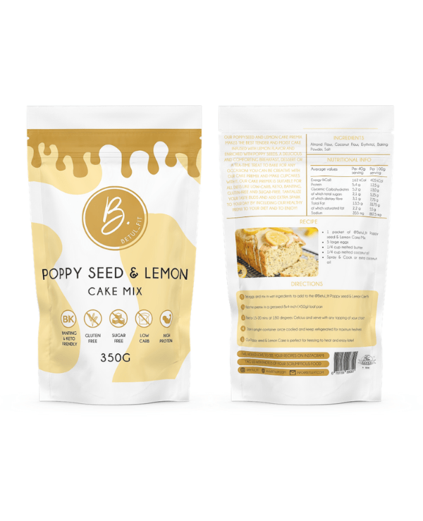 Poppy Seed & Lemon Cake Mix