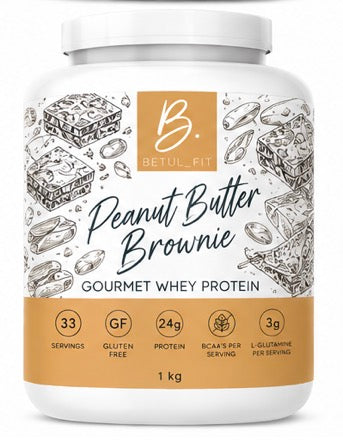 1KG Peanut Butter 🥜 Brownie Whey Protein