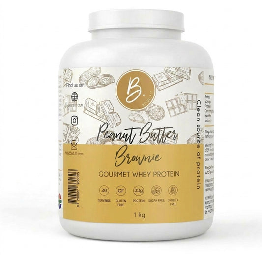 1KG Peanut Butter 🥜 Brownie Whey Protein