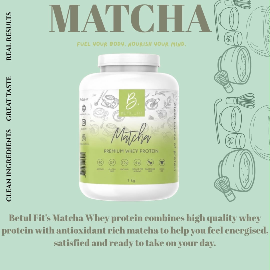 1KG Matcha 🍵 Whey Protein PRE ORDER