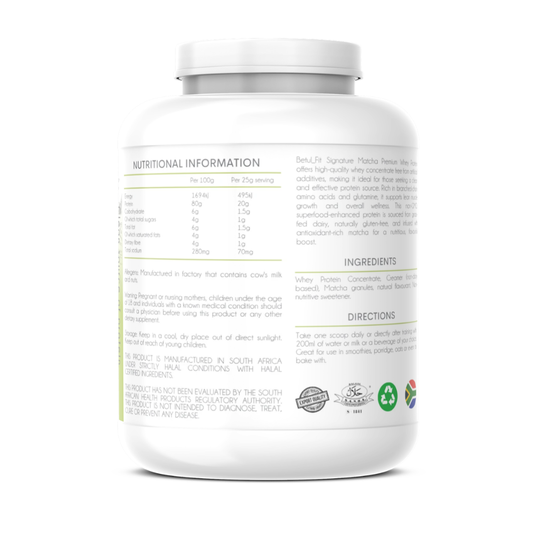 1KG Matcha 🍵 Whey Protein
