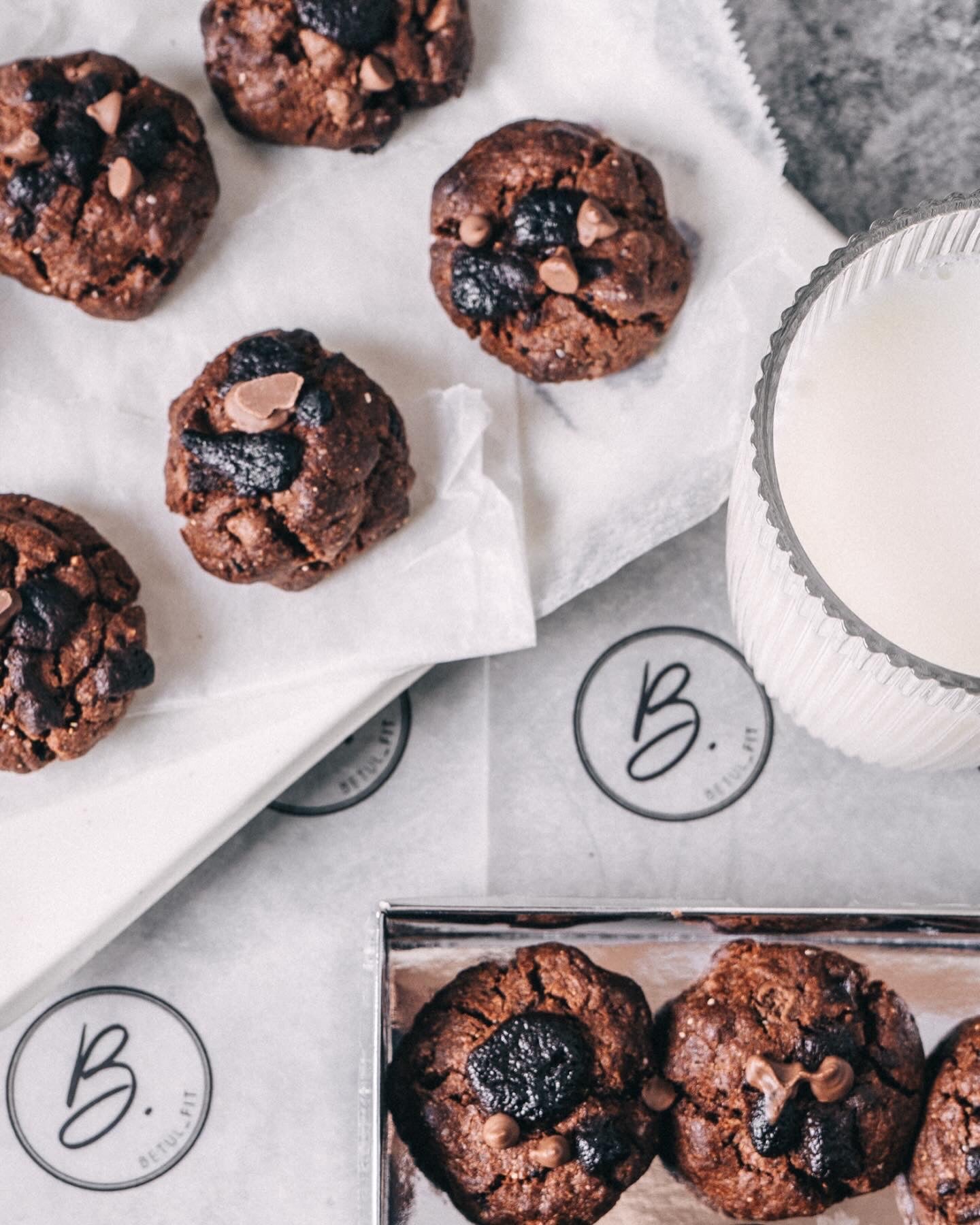 Double Chocolate Brownie Lactation Cookies