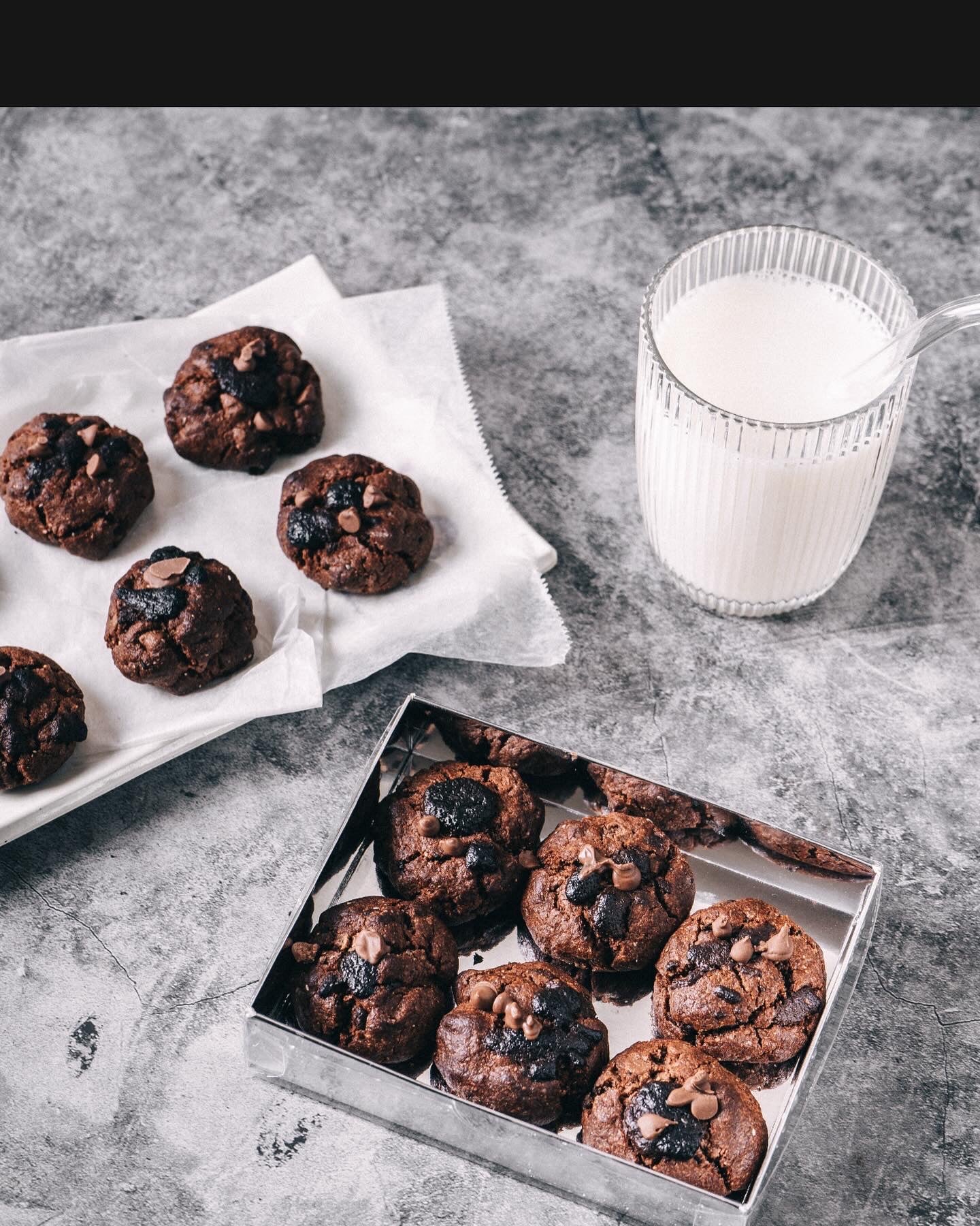 Double Chocolate Brownie Lactation Cookies