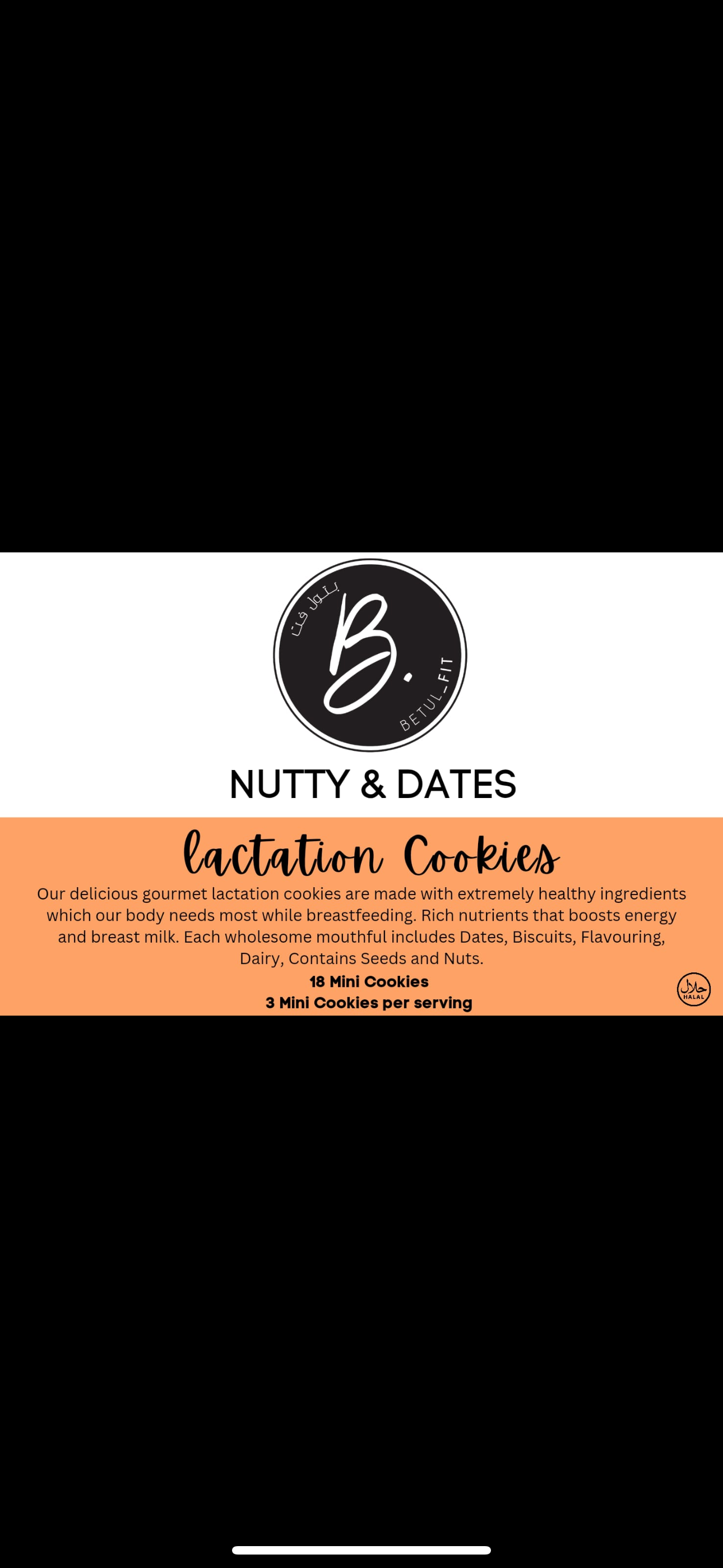 Nutty & Dates Lactation Cookies