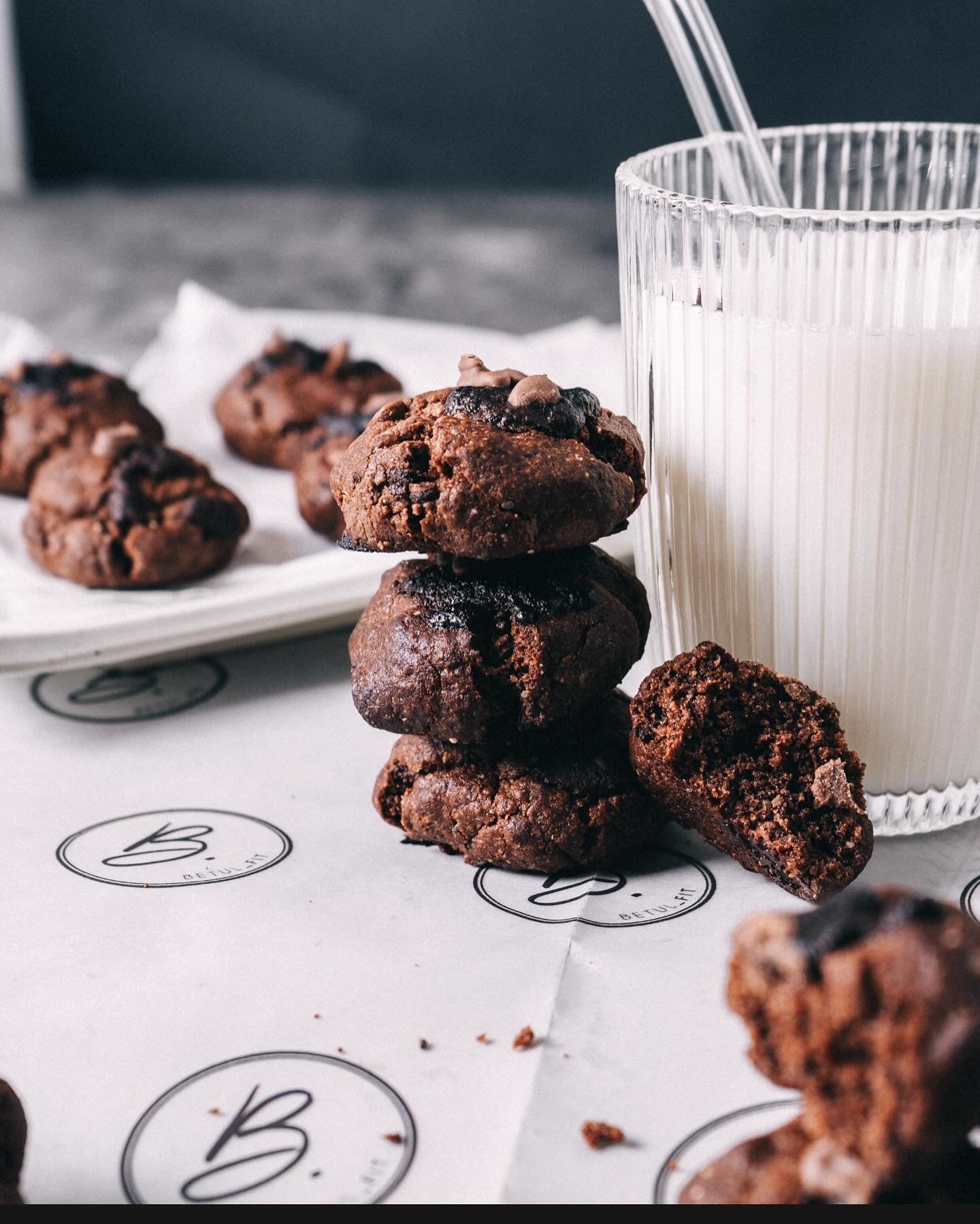 Double Chocolate Brownie Lactation Cookies