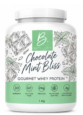 1KG Chocolate Mint 🌱 Bliss Whey Protein
